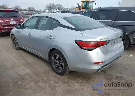2023 Nissan Sentra Sv Xtronic Cvt from USA, damaged, VIN 3N1AB8CV0PY246635